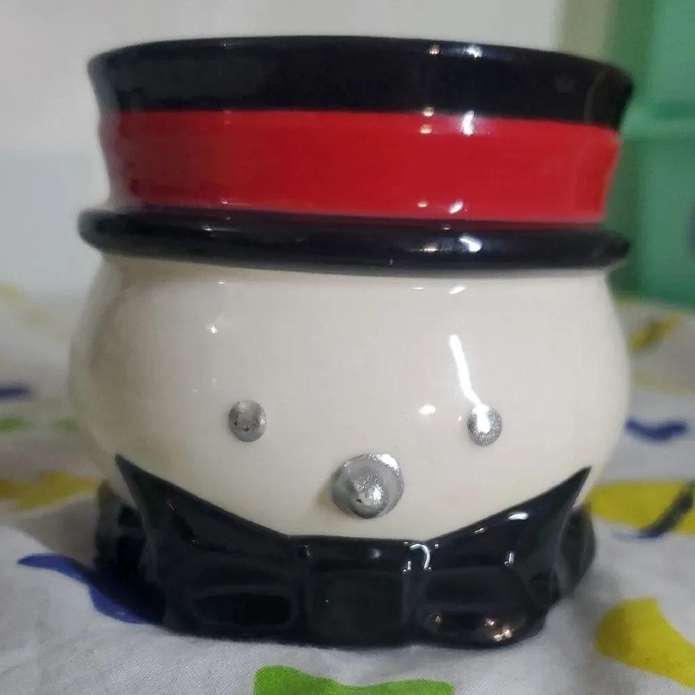 Yankee Candle Festive Snowman Candle Holder